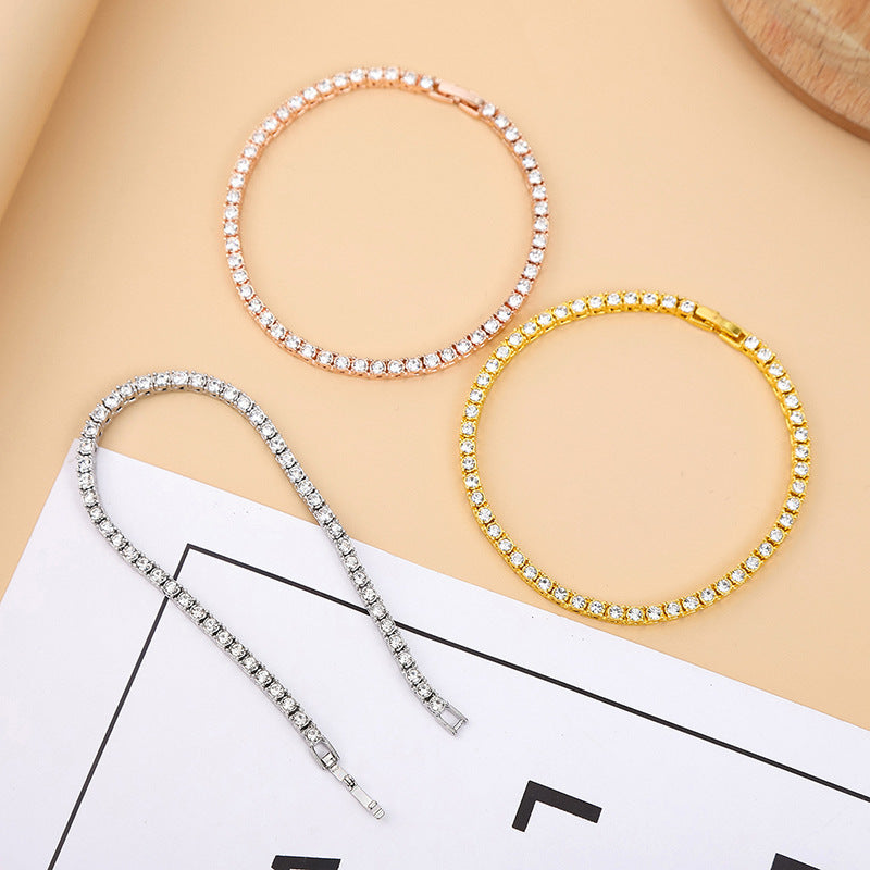 Braccialetti Tennis unisex con gemme