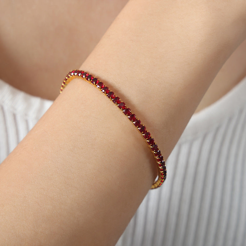 Bracciale Arcobaleno: Eleganza in ogni tonalità