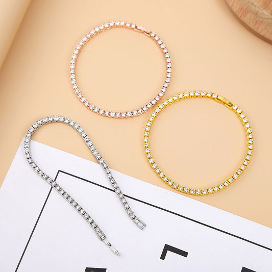 Braccialetti Tennis unisex con gemme