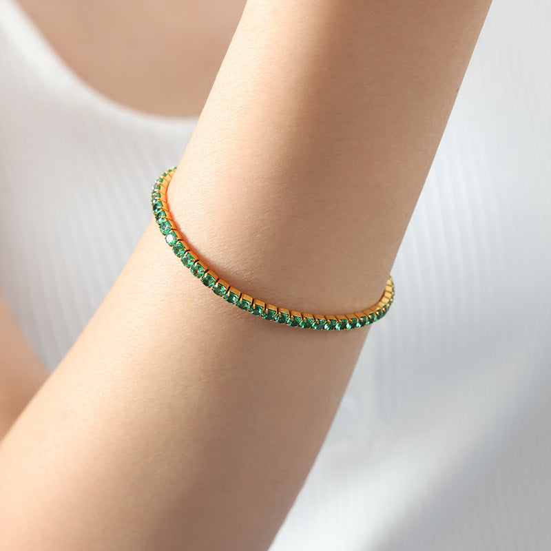Bracciale Arcobaleno: Eleganza in ogni tonalità