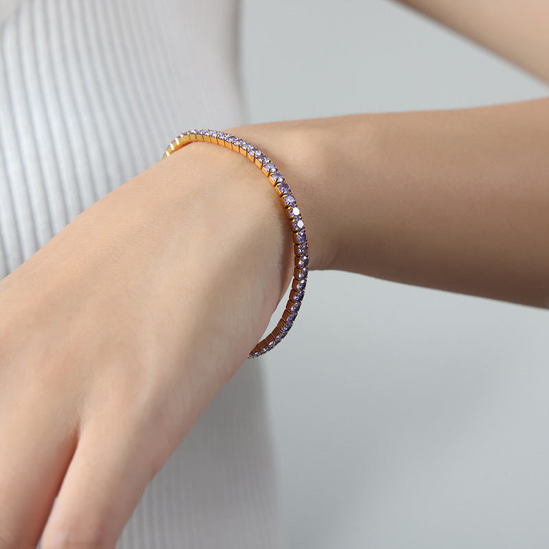 Bracciale Arcobaleno: Eleganza in ogni tonalità