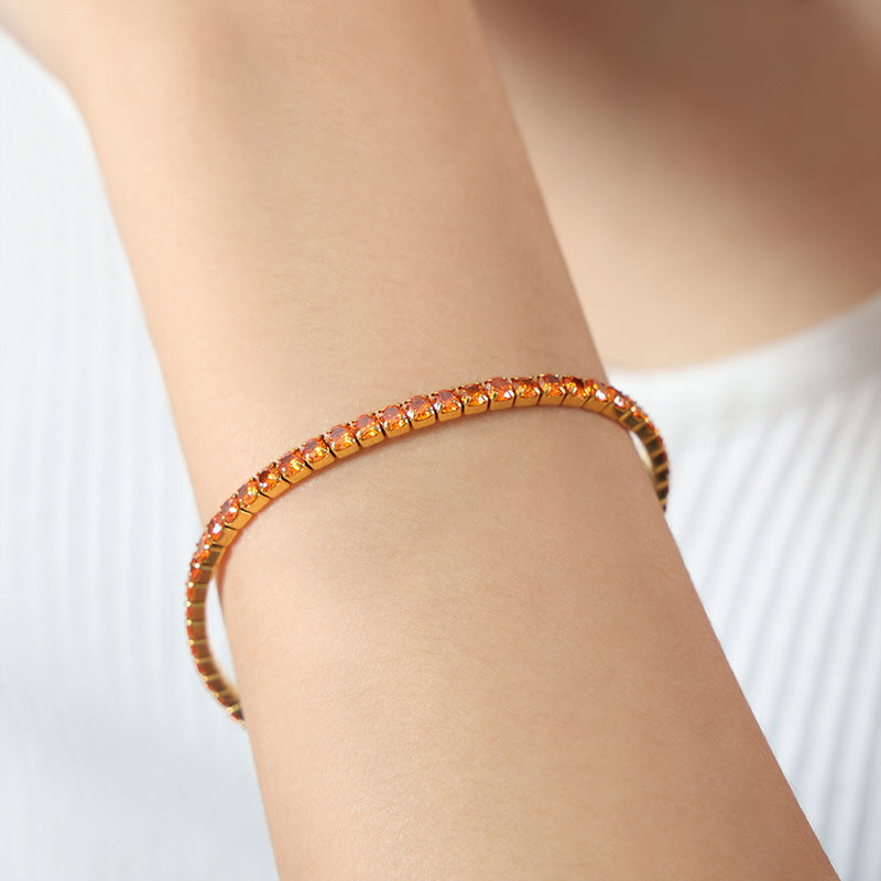 Bracciale Arcobaleno: Eleganza in ogni tonalità