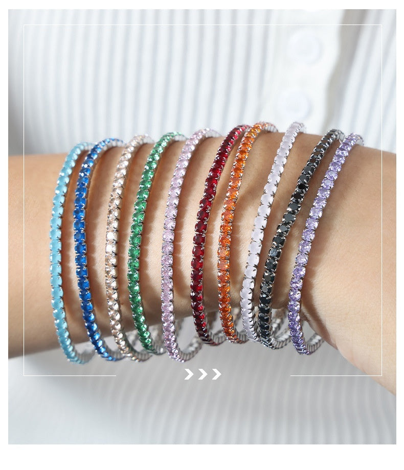 Bracciale Arcobaleno: Eleganza in ogni tonalità