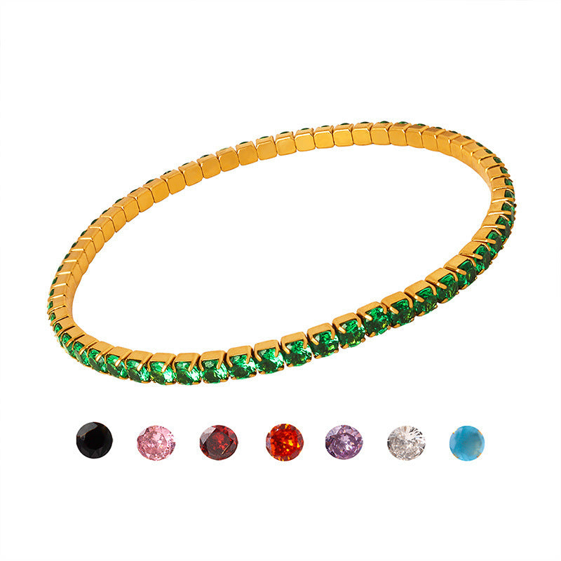 Bracciale Arcobaleno: Eleganza in ogni tonalità